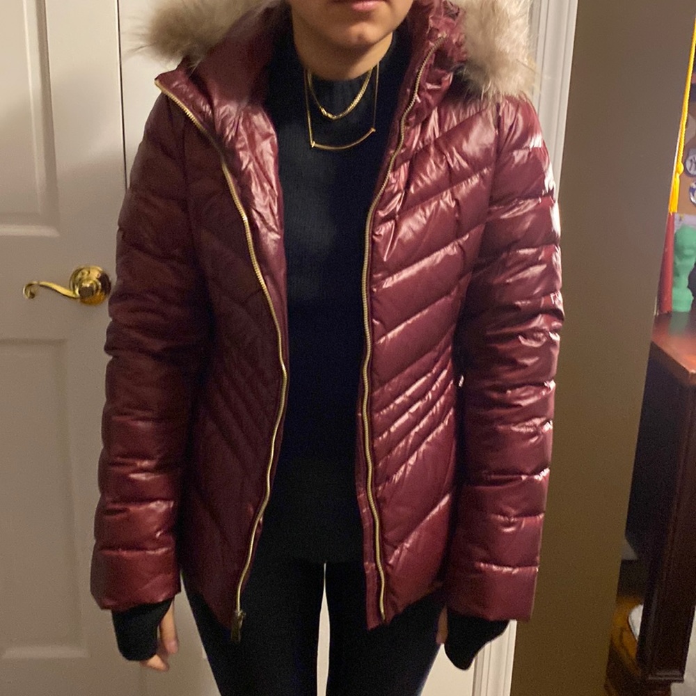 Andrew Marc winter coat with hood